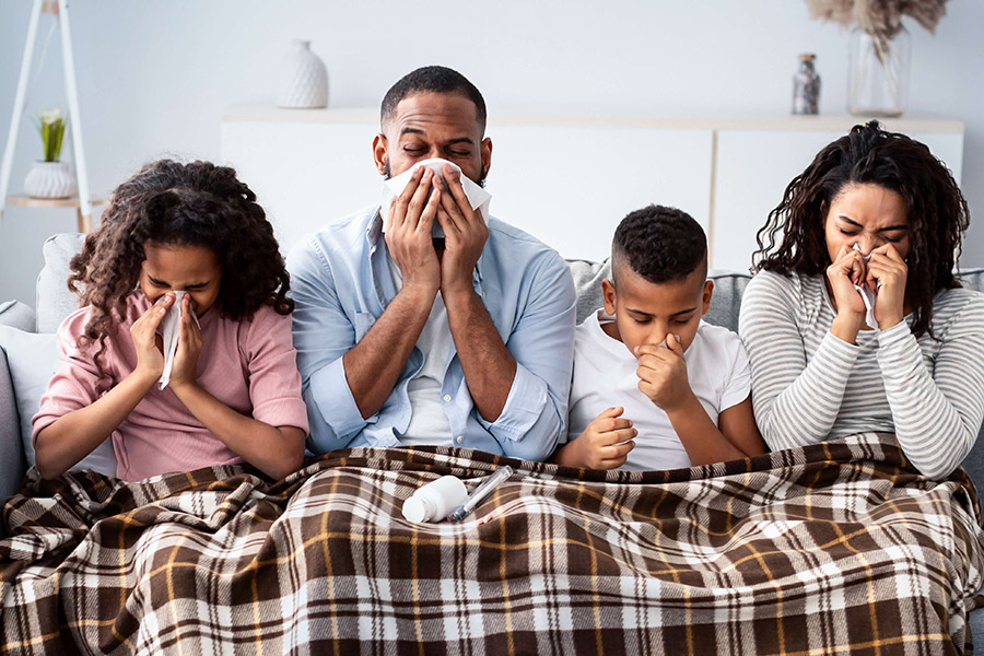 Survive sniffle season